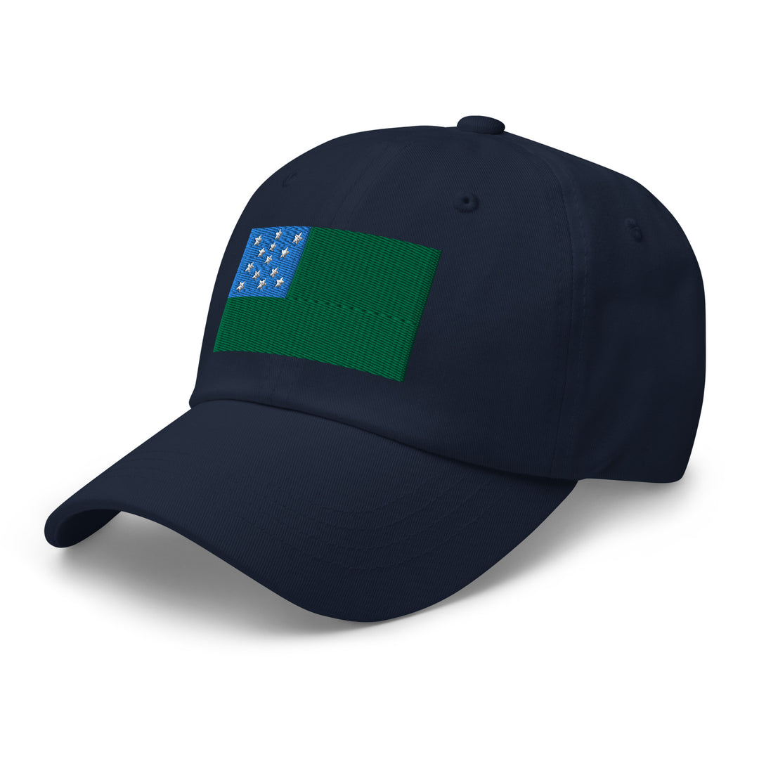 Dad Hat - Green Mountain Boys Flag (Embroidered Flag)