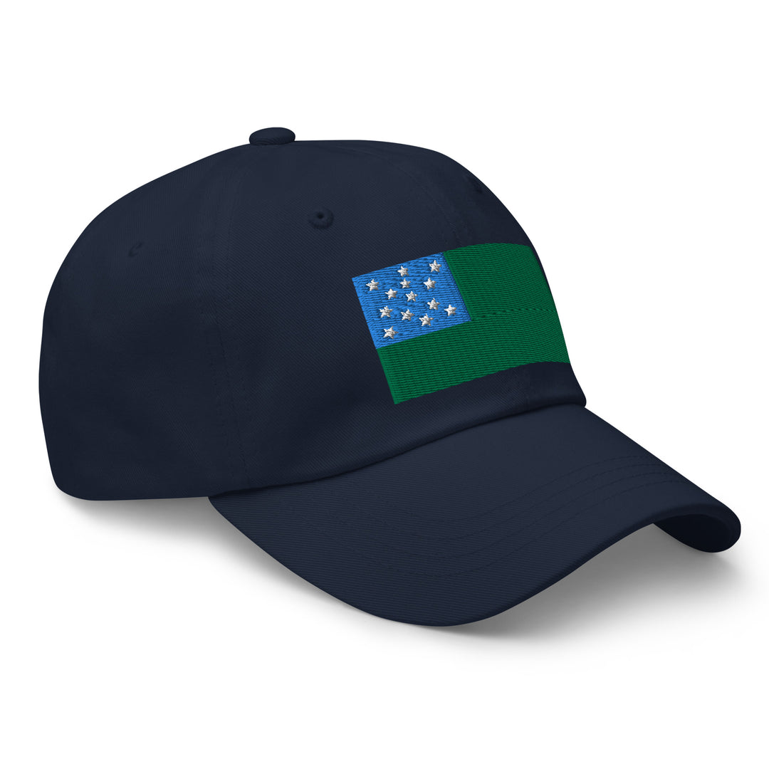 Dad Hat - Green Mountain Boys Flag (Embroidered Flag)