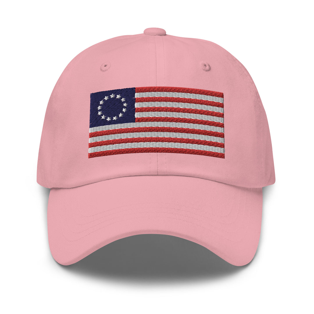 Dad Hat - Betsy Ross Flag (Embroidered Flag)