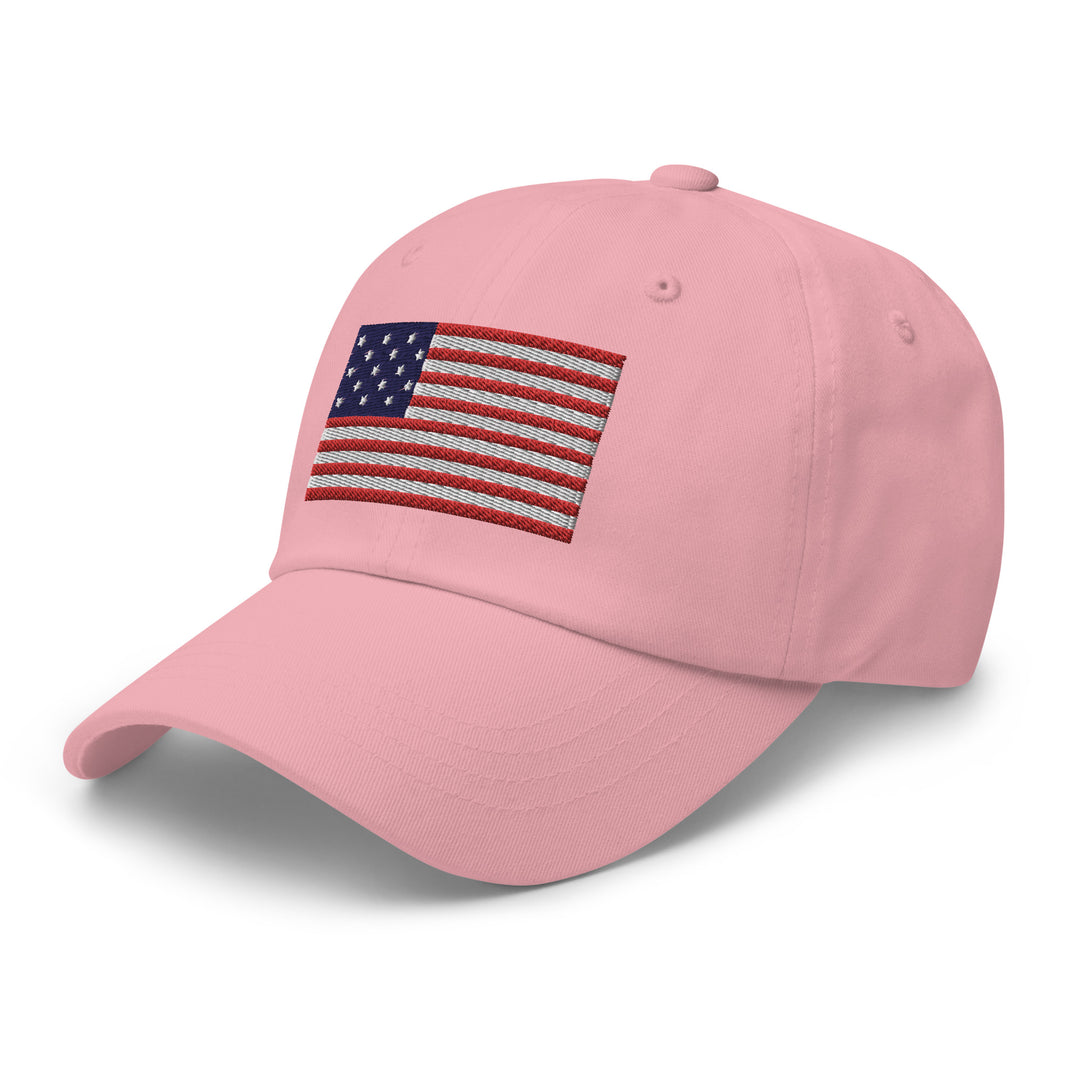 Dad Hat - Star Spangled Banner Flag (Embroidered Flag)