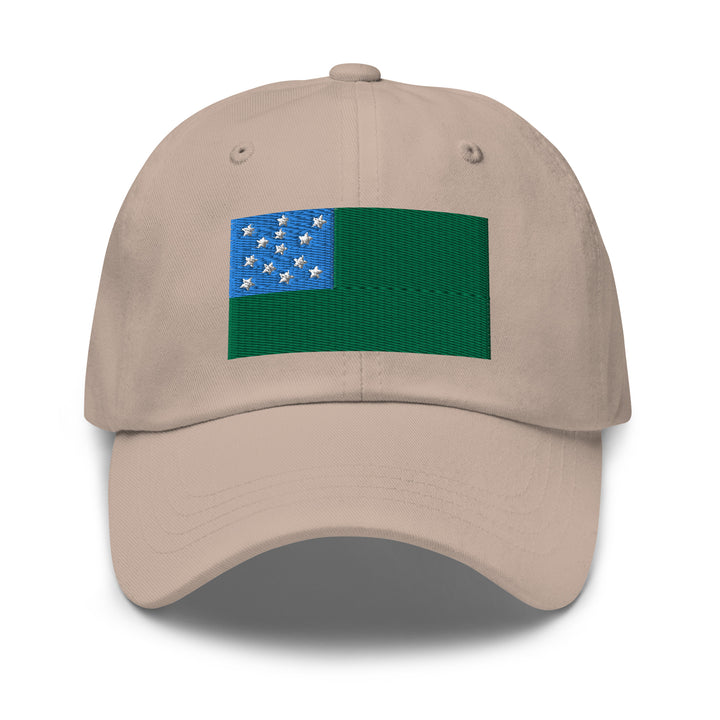 Dad Hat - Green Mountain Boys Flag (Embroidered Flag)