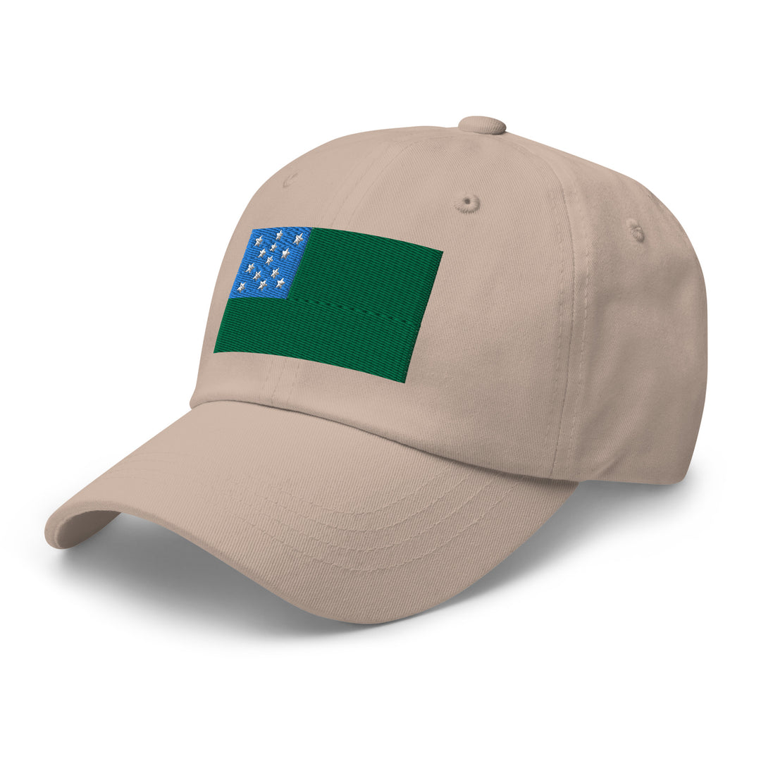 Dad Hat - Green Mountain Boys Flag (Embroidered Flag)