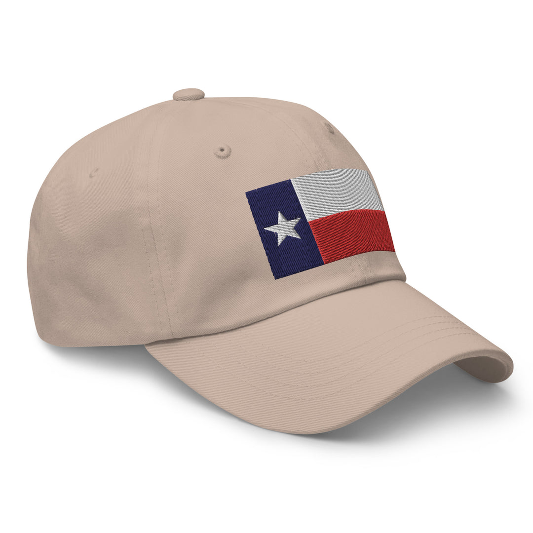 Dad Hat - Texas State Flag (Embroidered Flag)