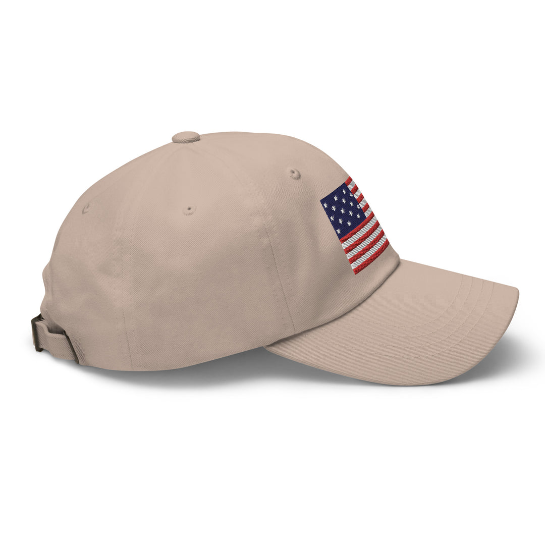 Dad Hat - Star Spangled Banner Flag (Embroidered Flag)