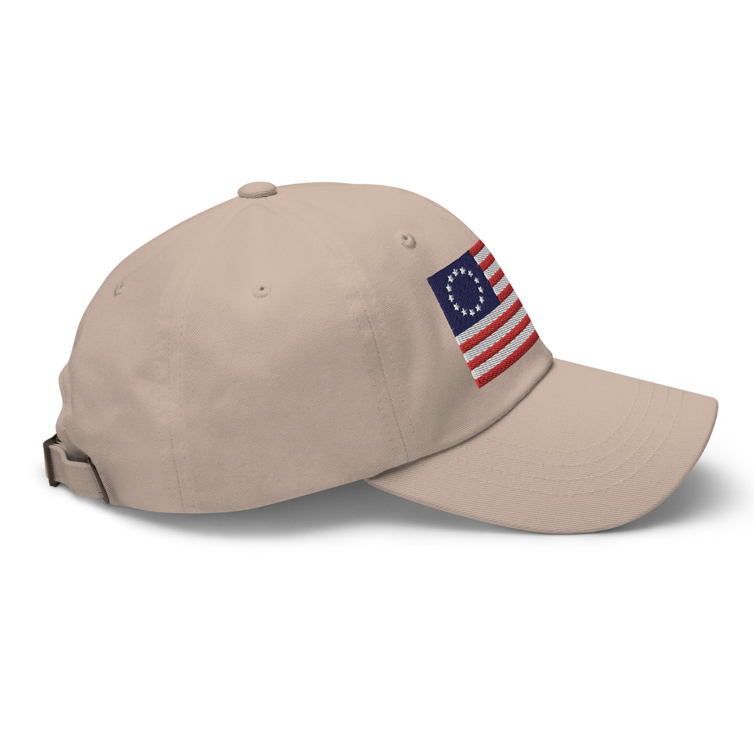 Dad Hat - Betsy Ross Flag (Embroidered Flag)