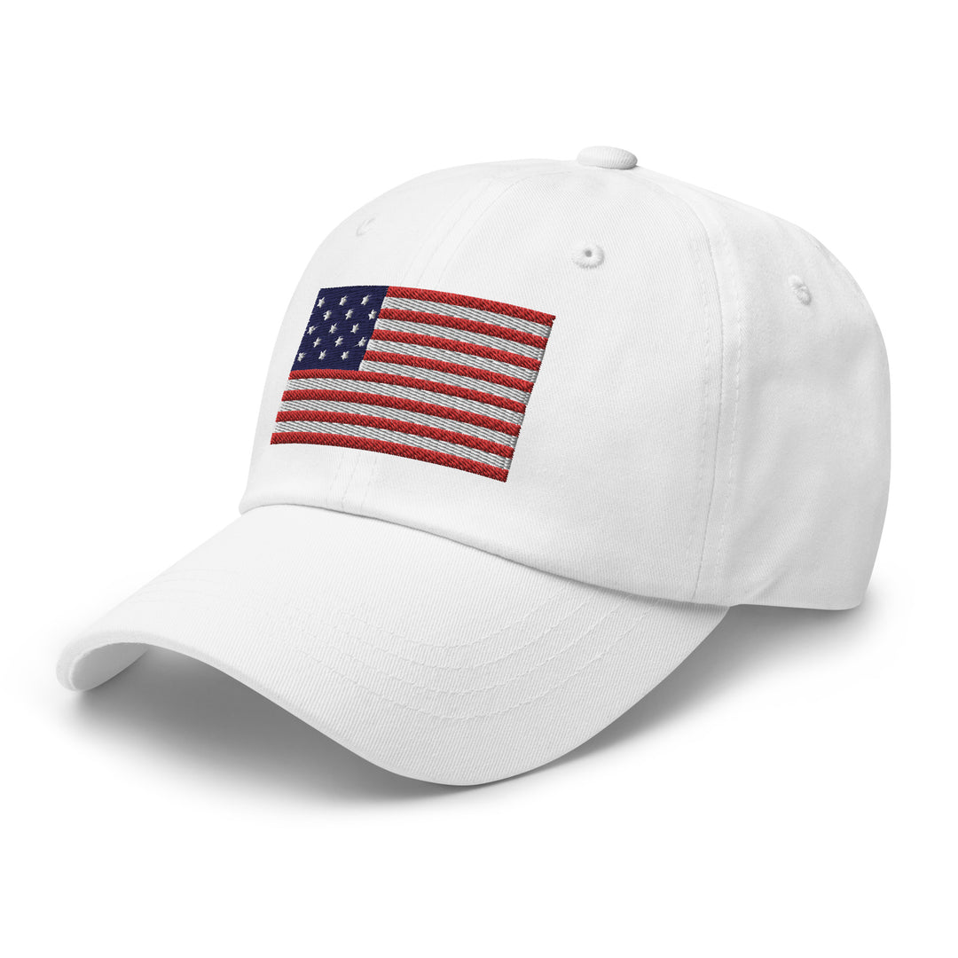 Dad Hat - Star Spangled Banner Flag (Embroidered Flag)