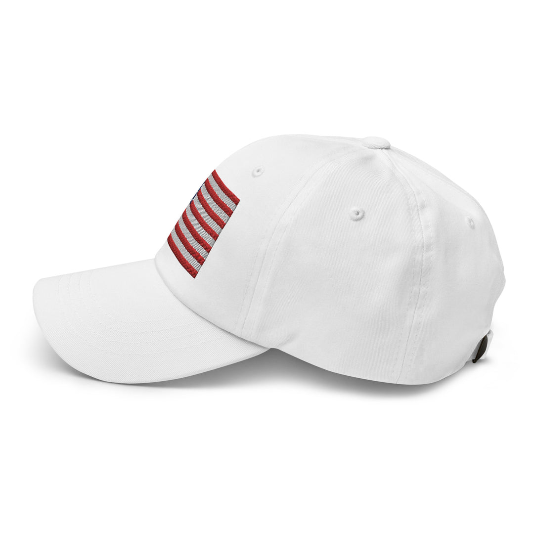 Dad Hat - American Flag (Embroidered Flag)