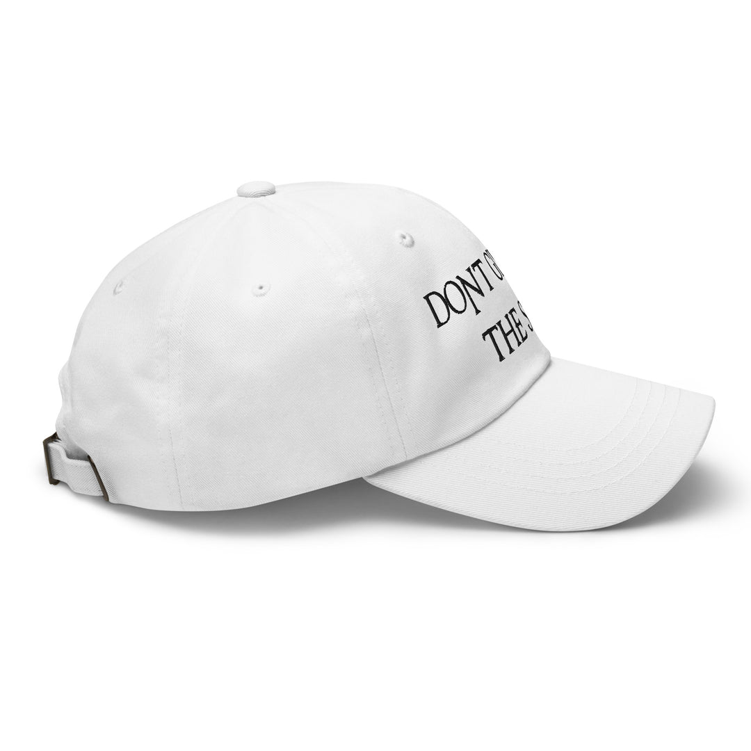 Dad Hat - Dont Give Up The Ship (Black Embroidered)