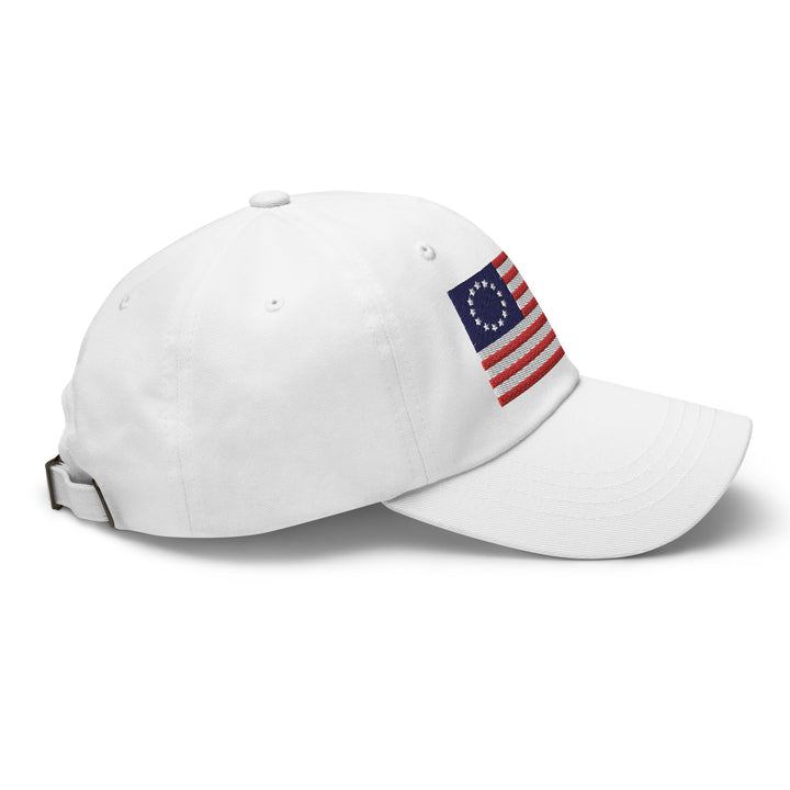 Dad Hat - Betsy Ross Flag (Embroidered Flag)