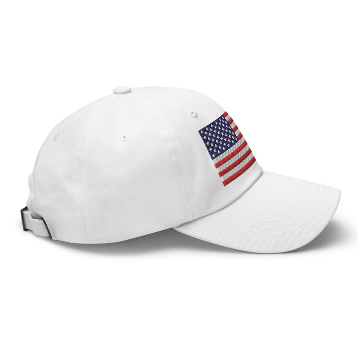 Dad Hat - American Flag (Embroidered Flag)