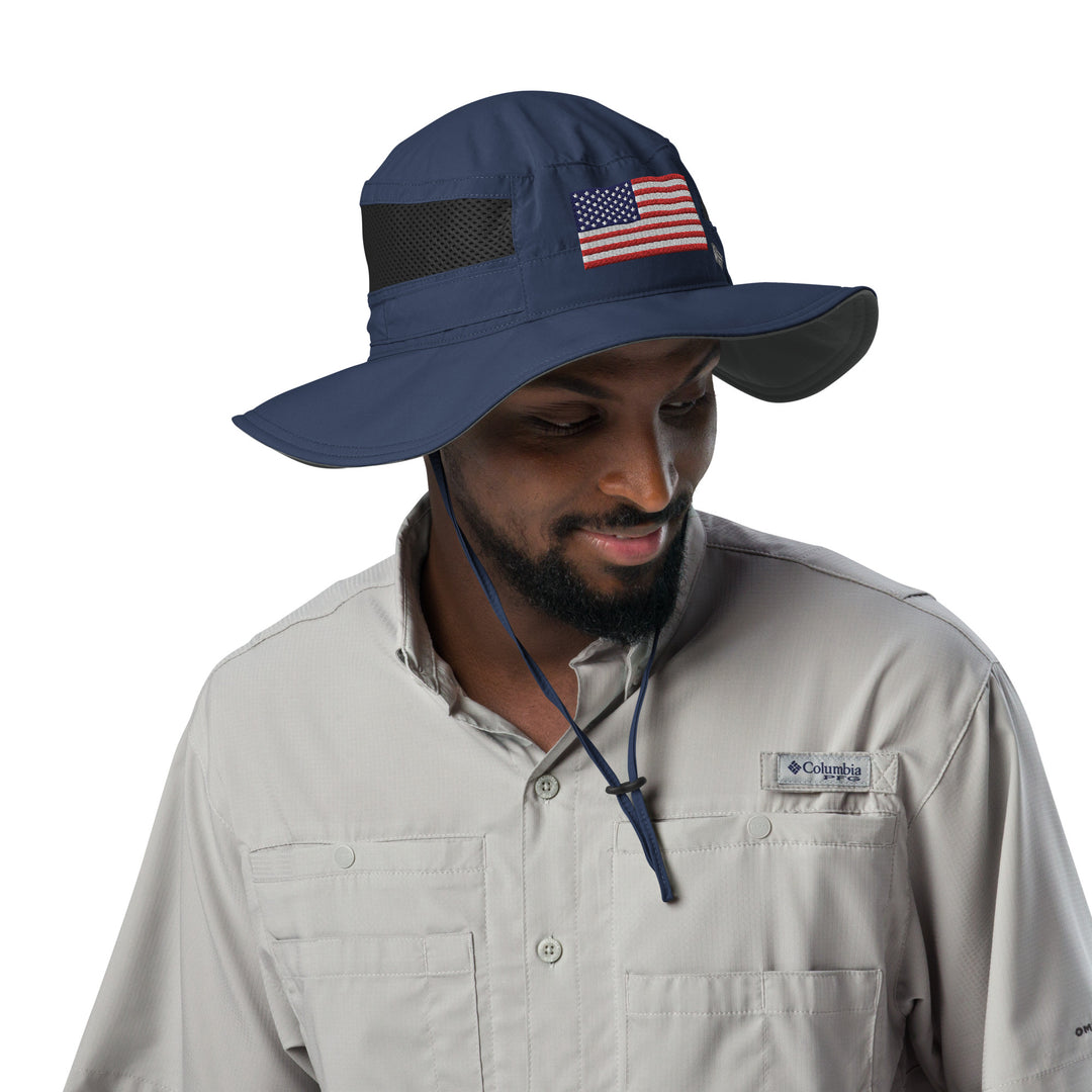 Columbia Booney Hat American Flag (Embroidered)