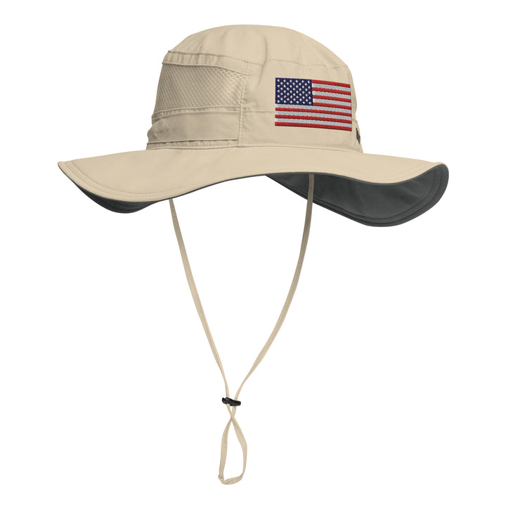 Columbia Booney Hat American Flag (Embroidered)