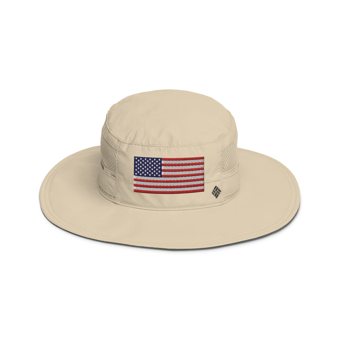 Columbia Booney Hat American Flag (Embroidered)