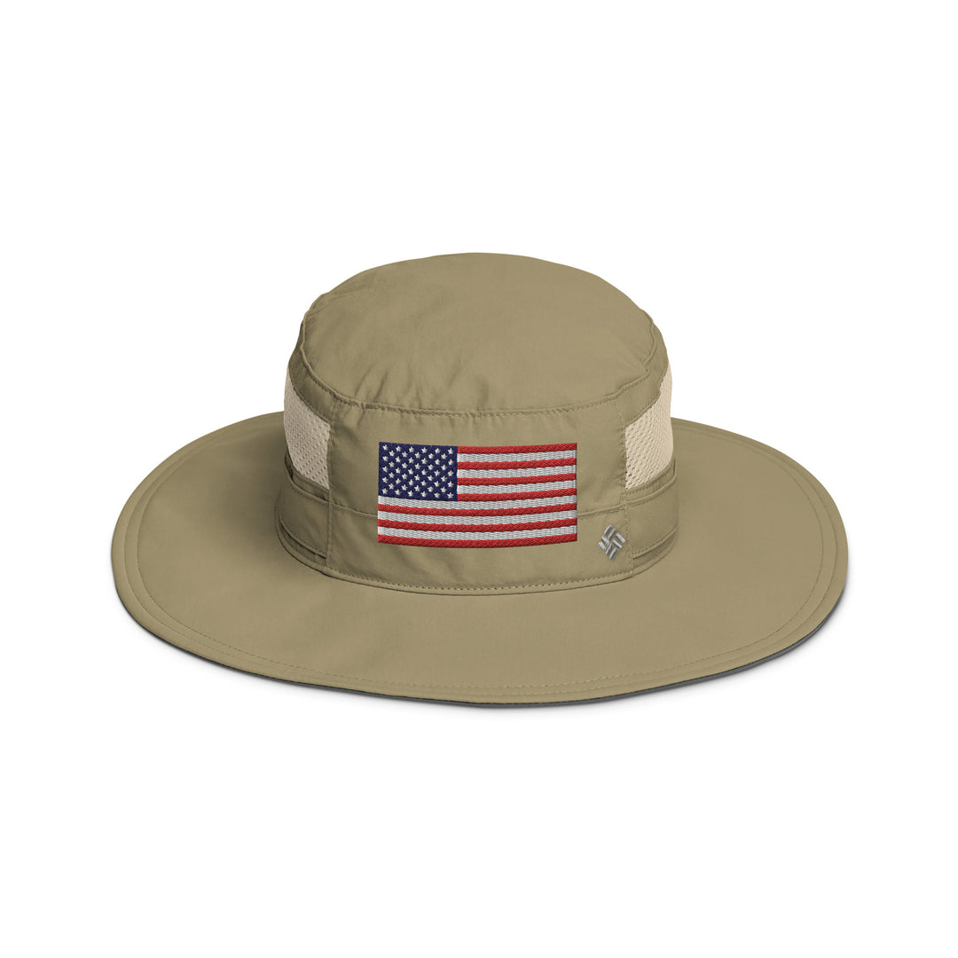 Columbia Booney Hat American Flag (Embroidered)