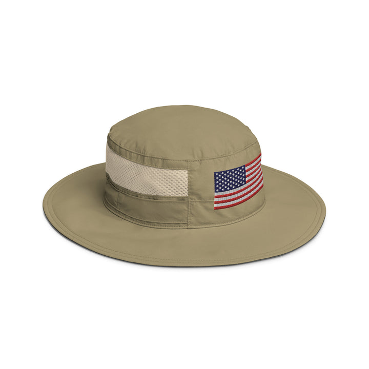 Columbia Booney Hat American Flag (Embroidered)