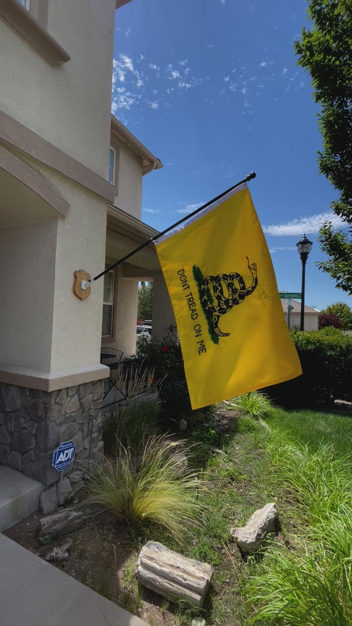 Gadsden Flag (3x5 foot) Double-sided Embroidered