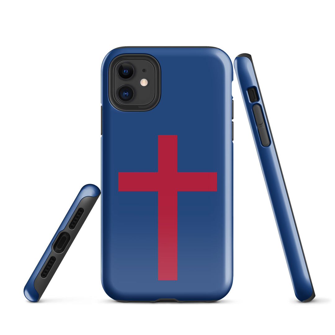 Red Christian Cross Tough Case for iPhone®