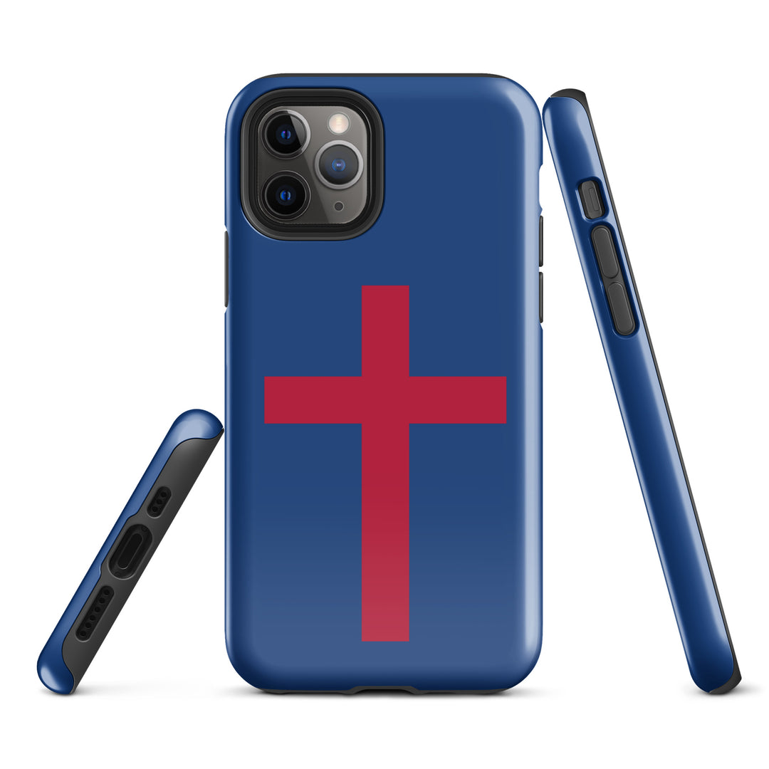 Red Christian Cross Tough Case for iPhone®