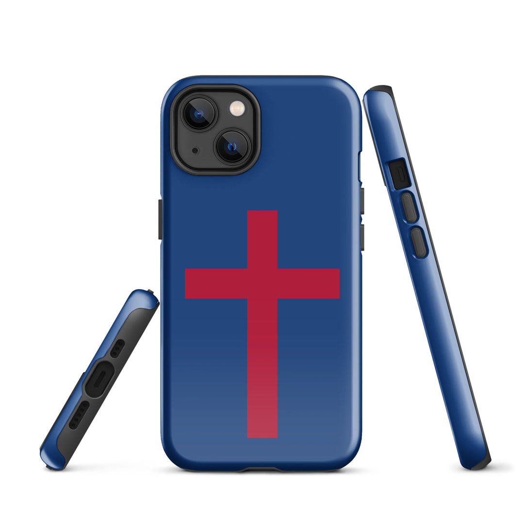 Red Christian Cross Tough Case for iPhone®