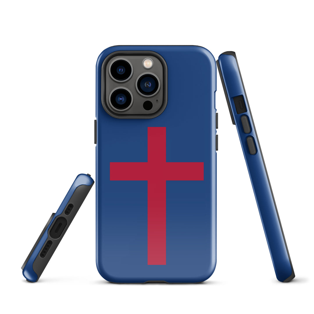 Red Christian Cross Tough Case for iPhone®