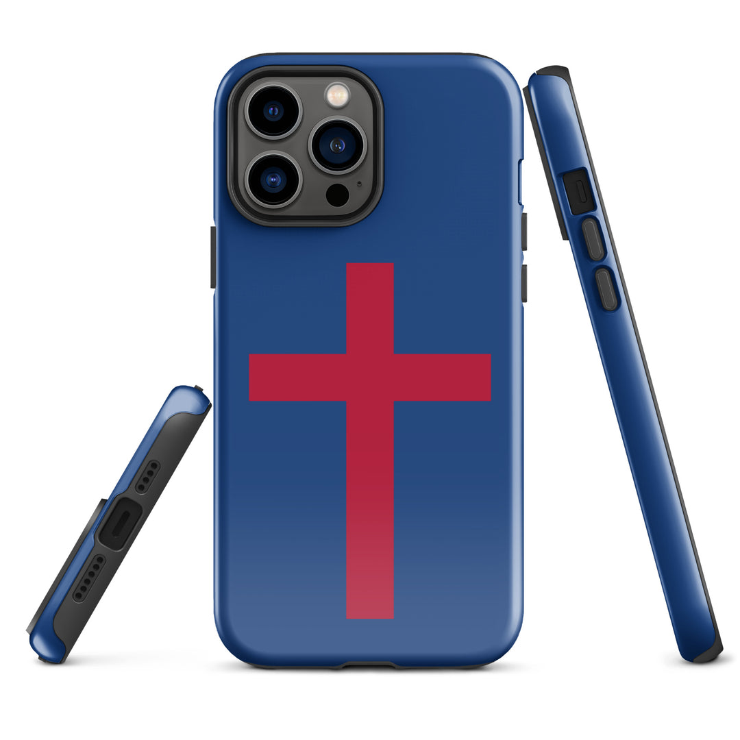 Red Christian Cross Tough Case for iPhone®