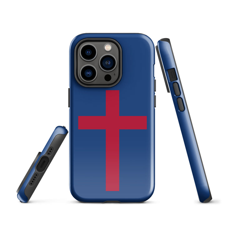 Red Christian Cross Tough Case for iPhone®