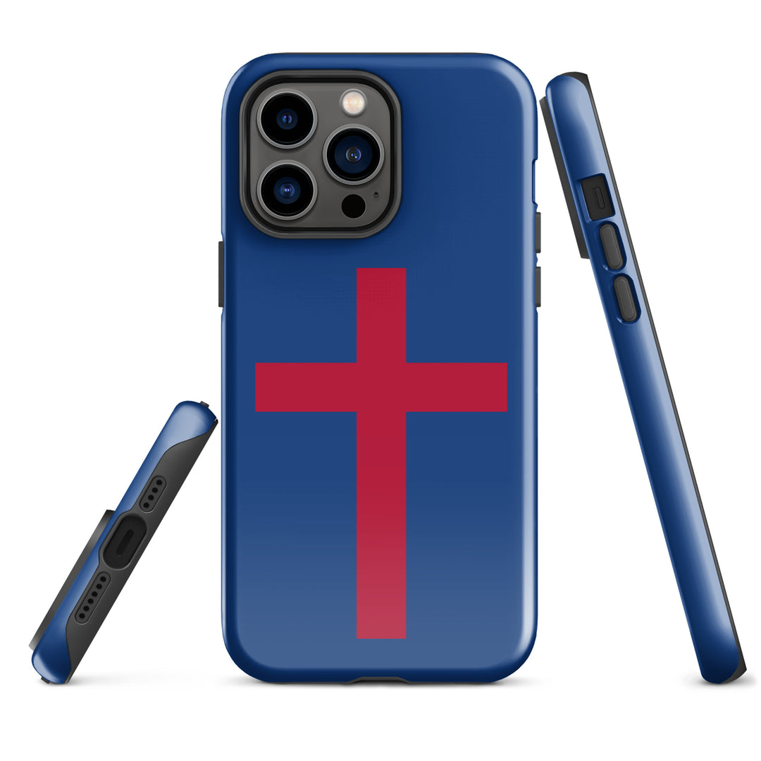 Red Christian Cross Tough Case for iPhone®