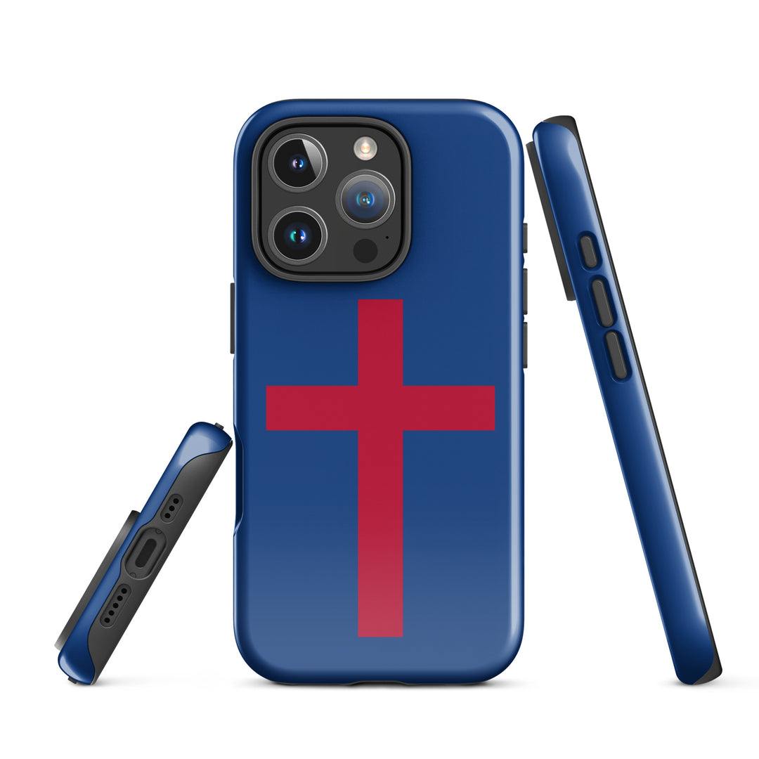 Red Christian Cross Tough Case for iPhone®