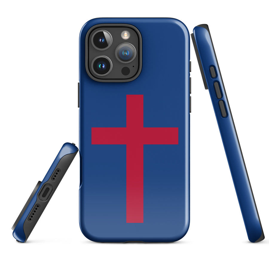 Red Christian Cross Tough Case for iPhone®