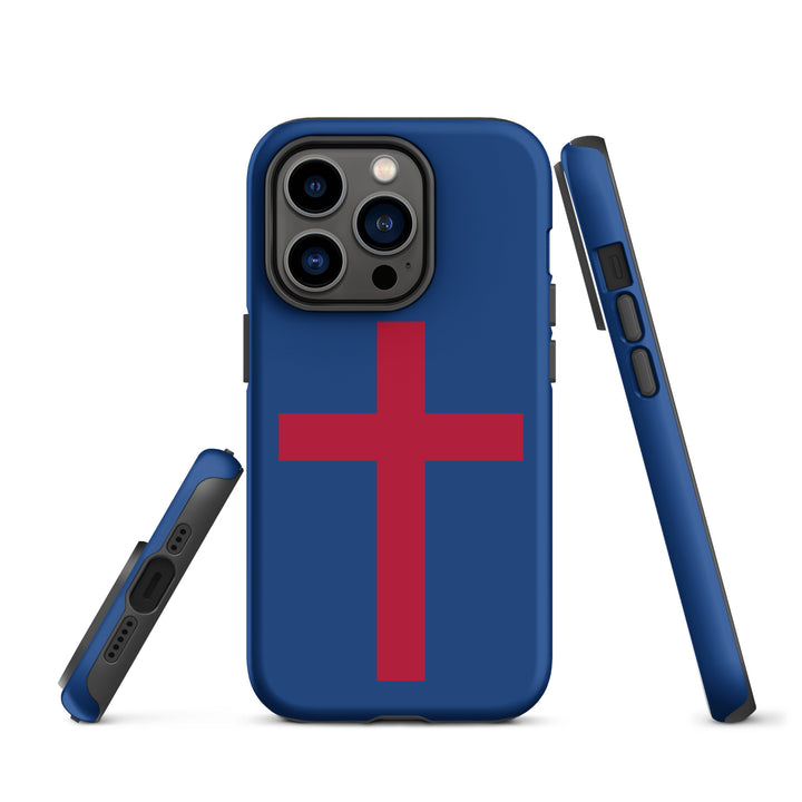 Red Christian Cross Tough Case for iPhone®