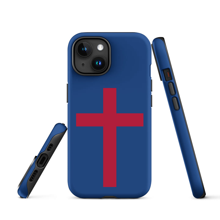 Red Christian Cross Tough Case for iPhone®