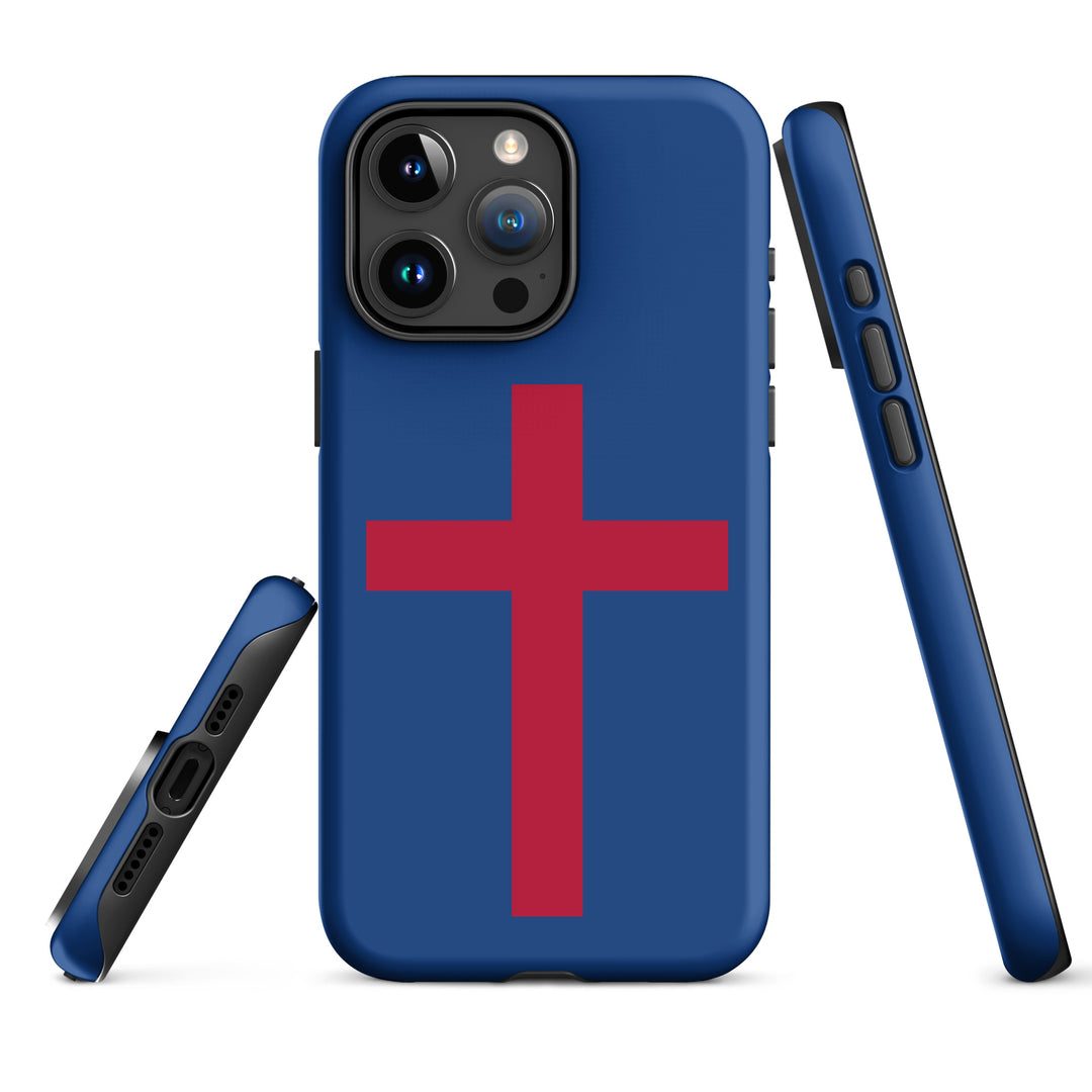 Red Christian Cross Tough Case for iPhone®