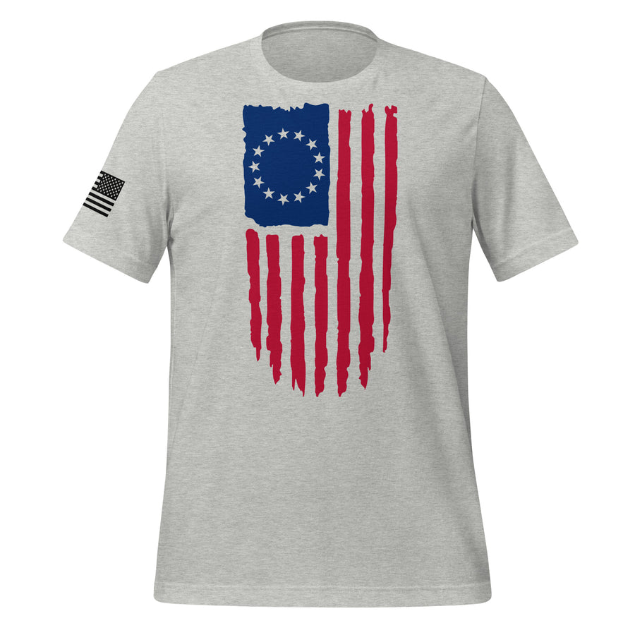 Betsy Ross Flag Rugged T-Shirt (Made in the USA)