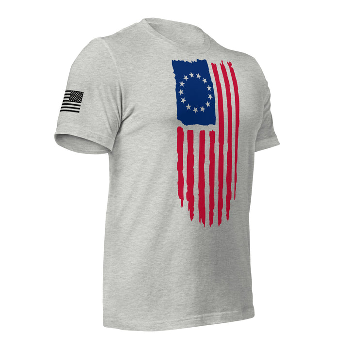 Betsy Ross Flag Rugged T-Shirt (Made in the USA)