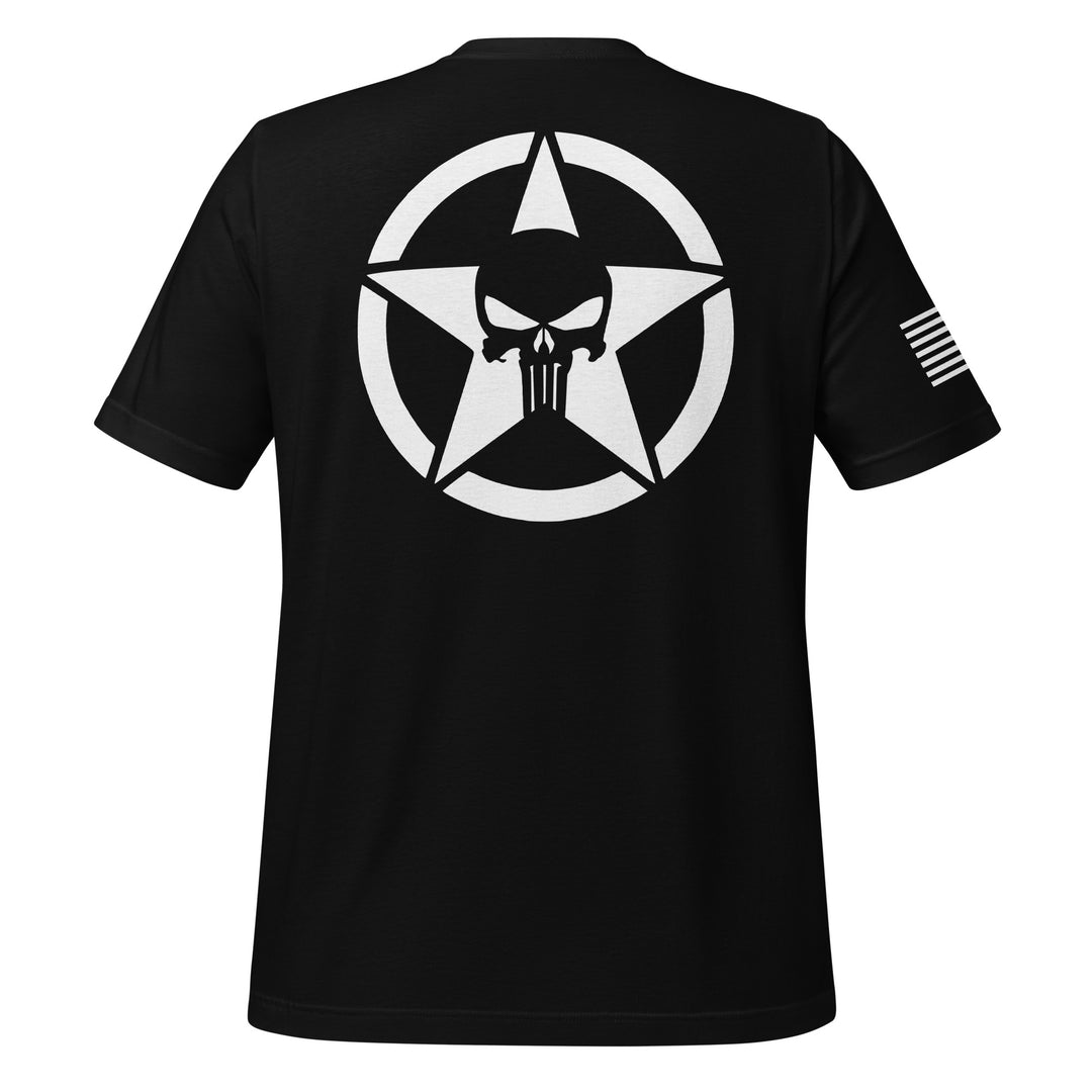 Punisher Skull Star T-Shirt (Made in the USA)