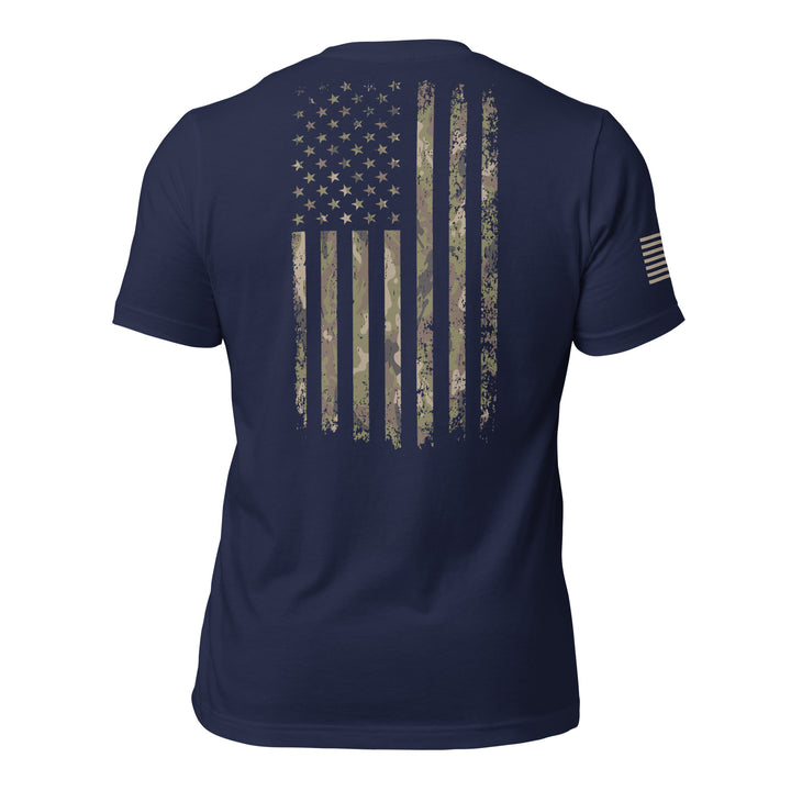 Camo USA Flag T-Shirt (Made in the USA)