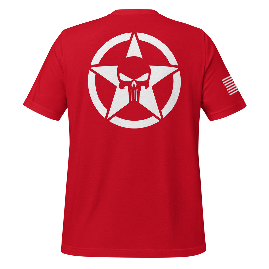 Punisher Skull Star T-Shirt (Made in the USA)