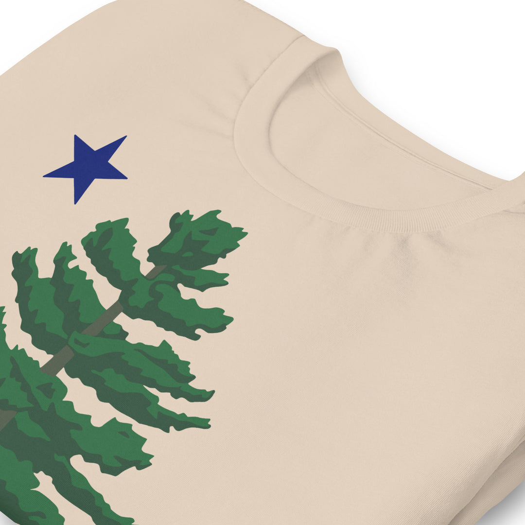 Authentic Maine Flag T-Shirt – Show Your State Pride in Style