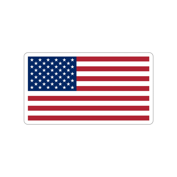 American Flag Decal (indoor and outdoor use)