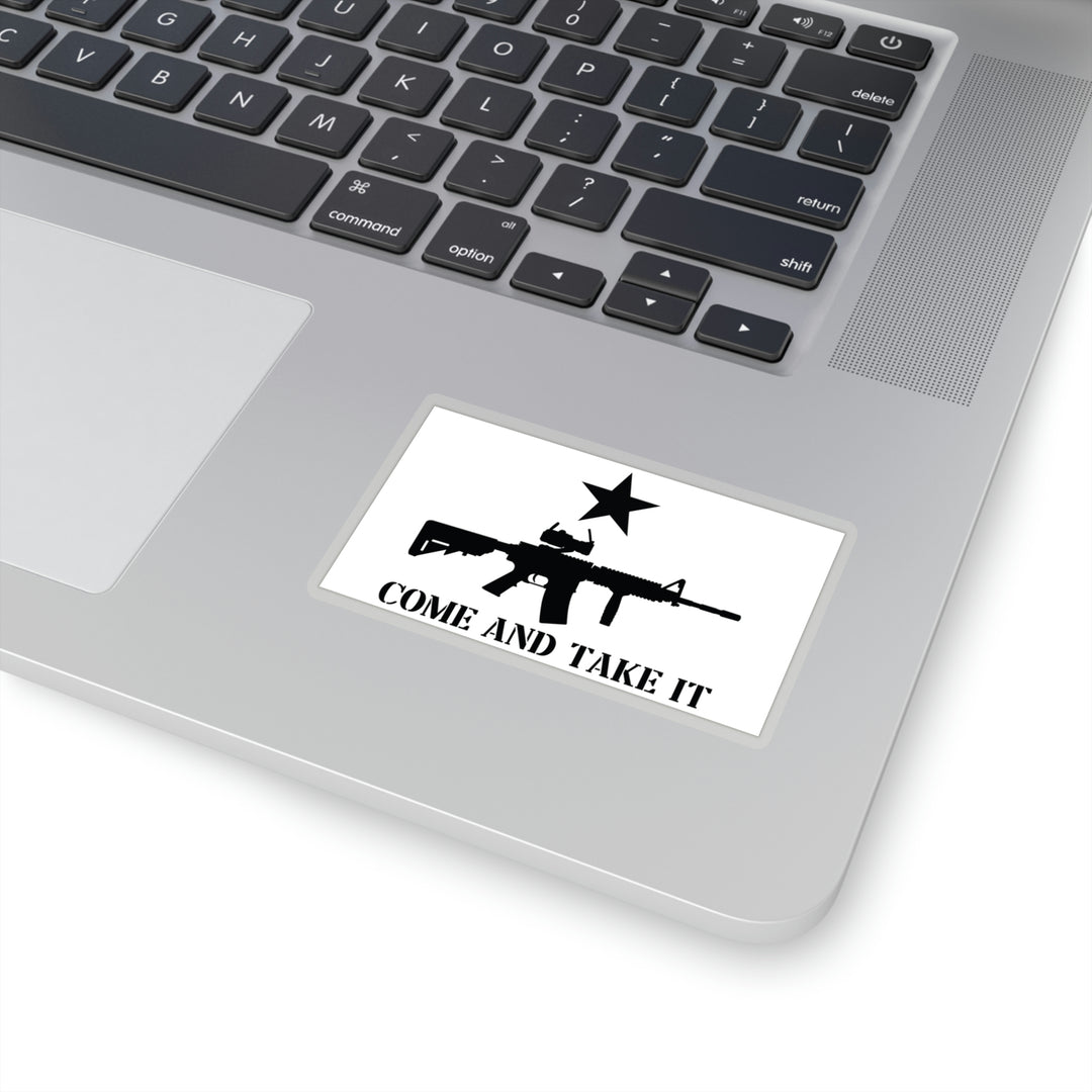 Come And Take It AR-15 Flag Sticker