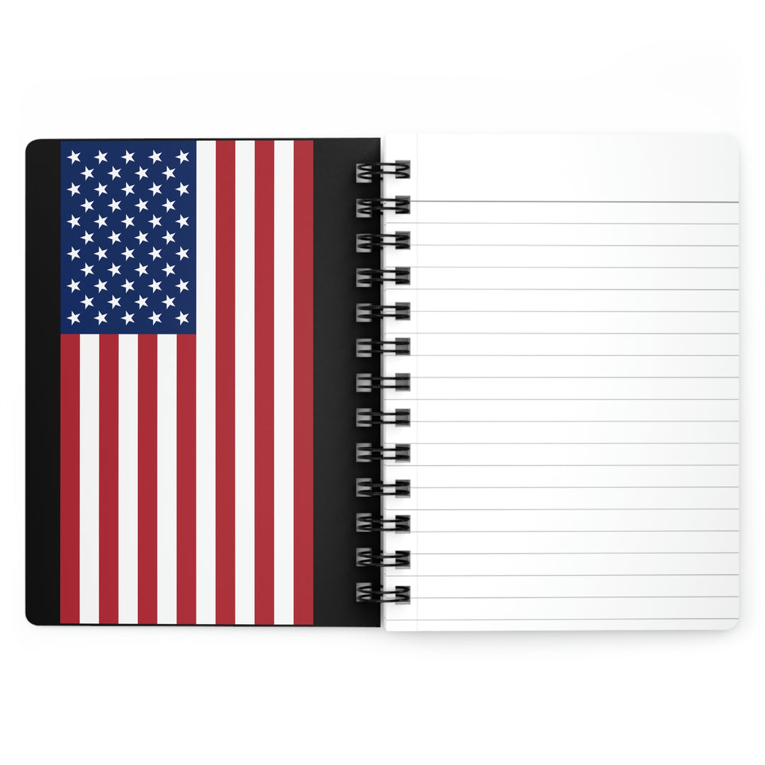 We The People Punisher Skull Spiral Bound Journal