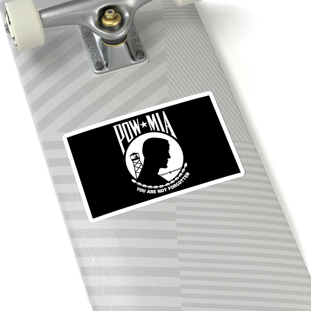 POW-MIA Flag Sticker