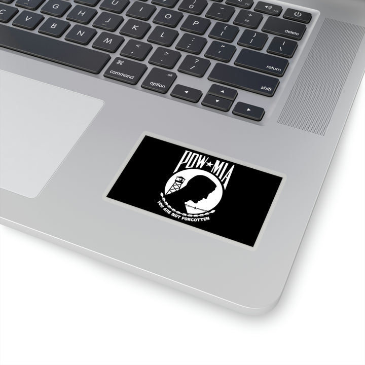 POW-MIA Flag Sticker