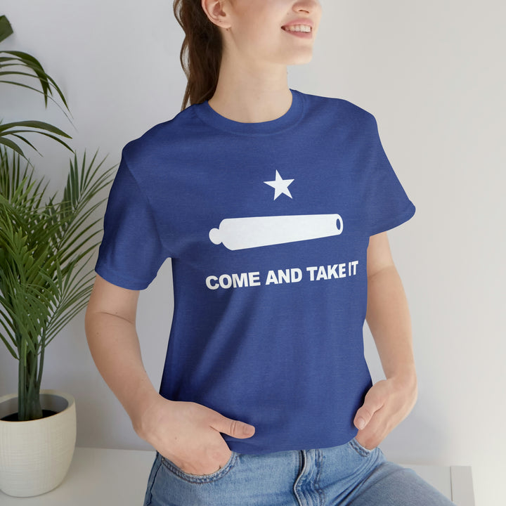 Come And Take It Flag T Shirt: Bella + Canvas 3001