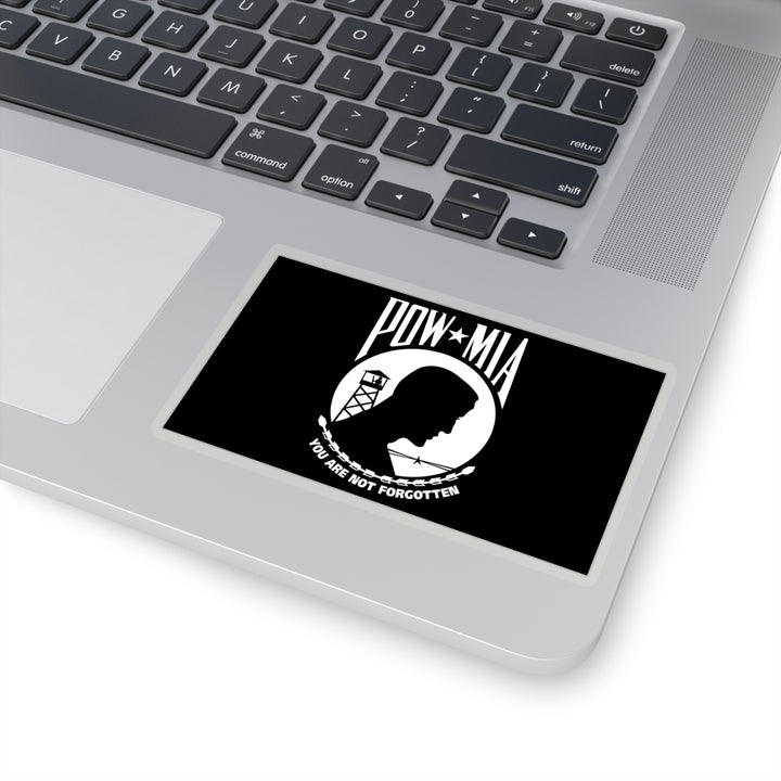 POW-MIA Flag Sticker