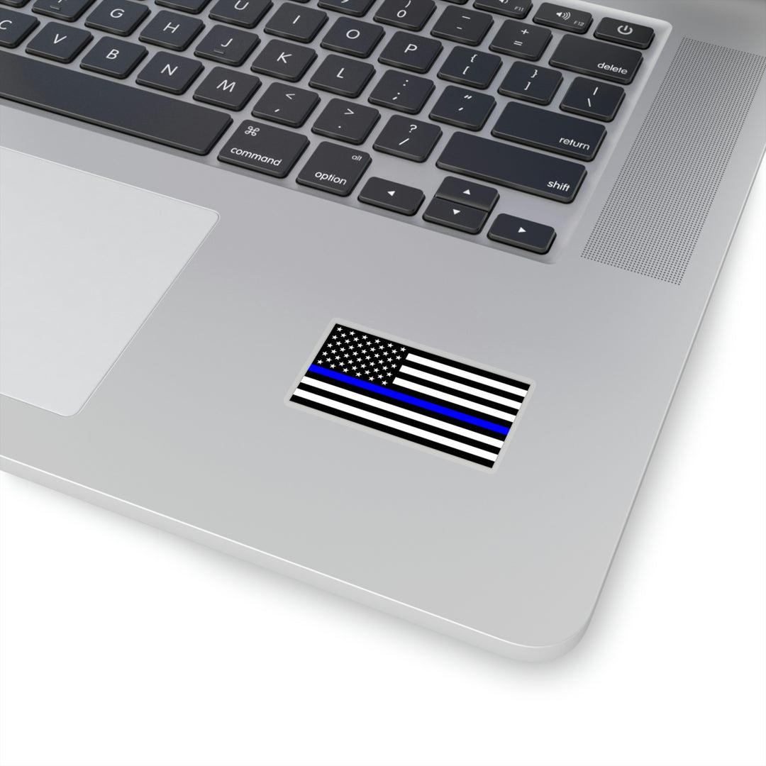 Thin Blue Line Flag Sticker