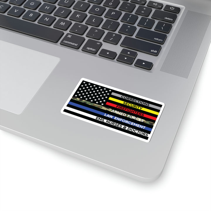 Thin Line USA Flag™ Sticker