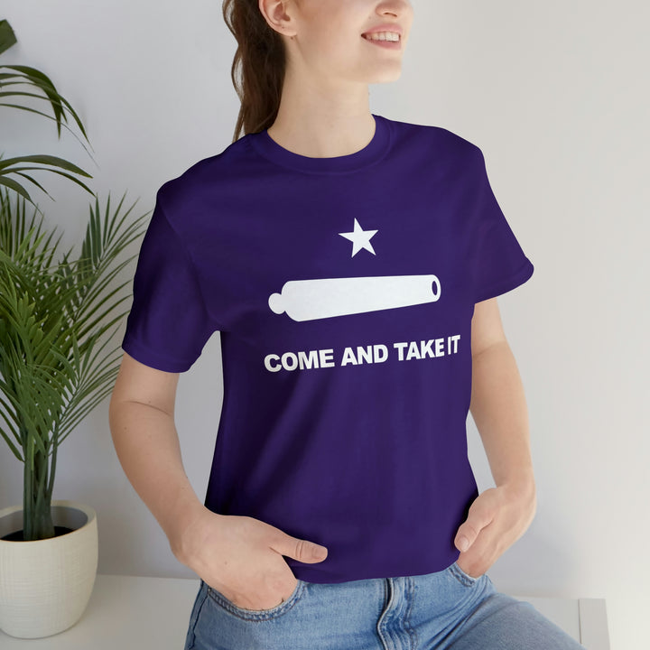 Come And Take It Flag T Shirt: Bella + Canvas 3001