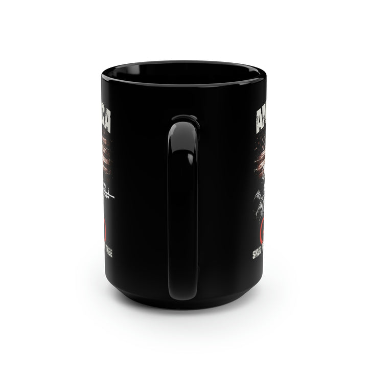 AMERICA God Shed His Grace On Thee Mug - 15 oz Black Mug