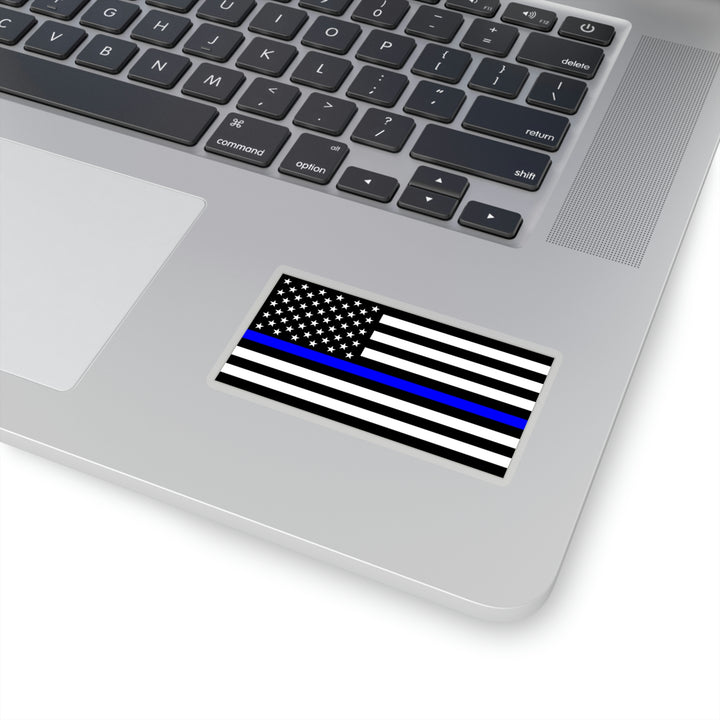 Thin Blue Line Flag Sticker